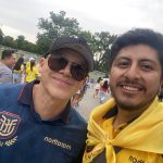 Con Gerardo Mejía
